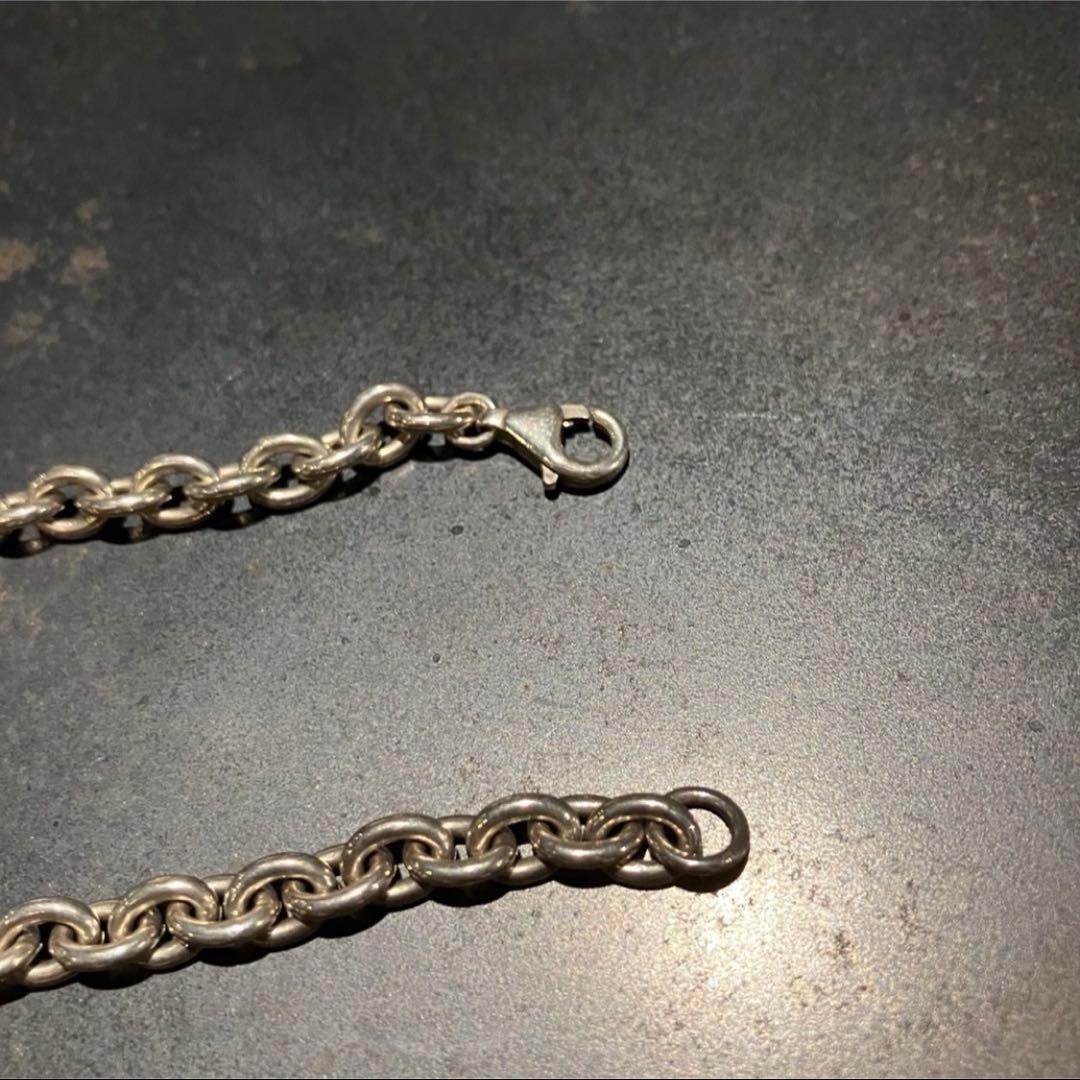 SILVER925 HEART BRACELET/シルバー/ブレスレット