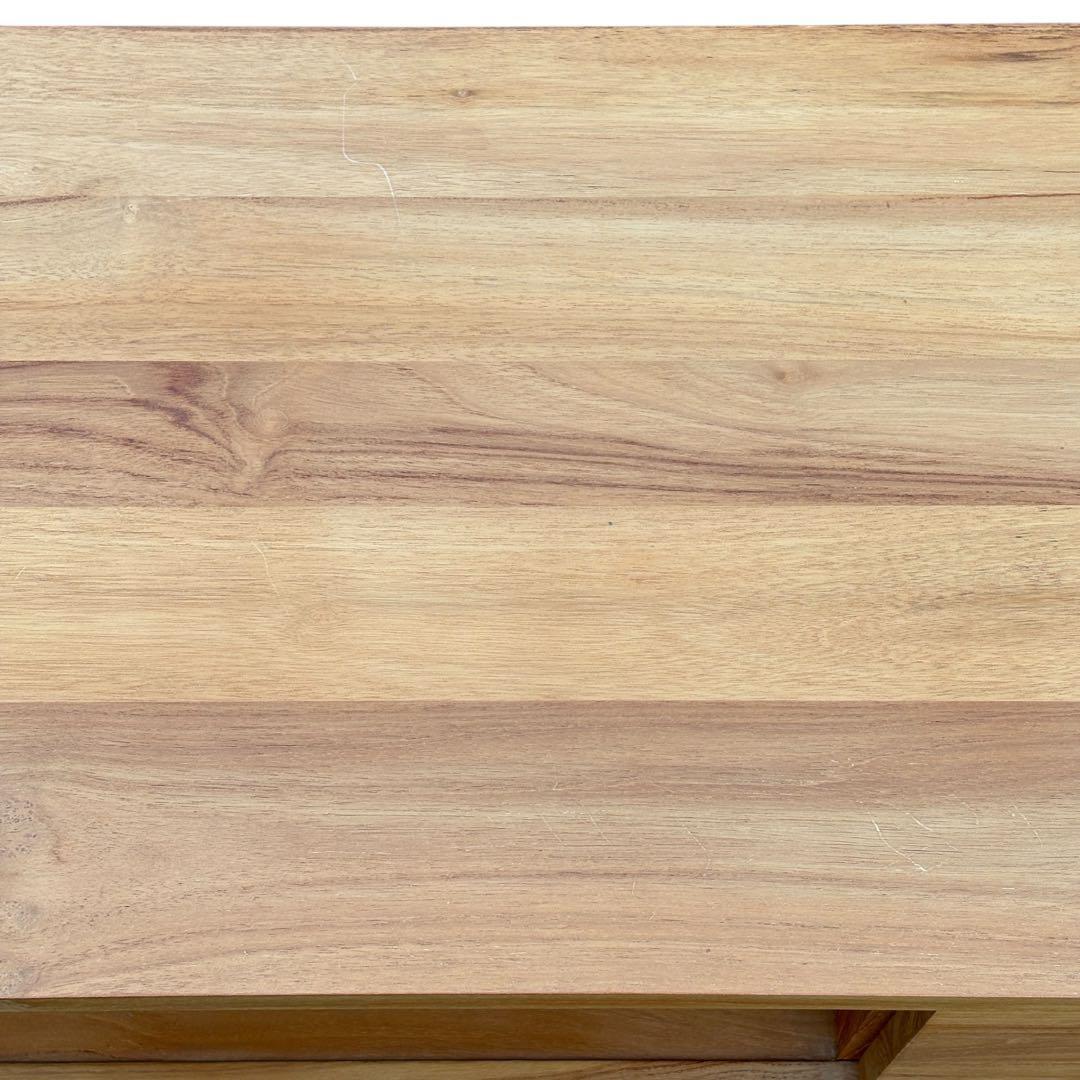 【週末セール】unico SOTO AVボード W1500 チーク無垢材 北欧風