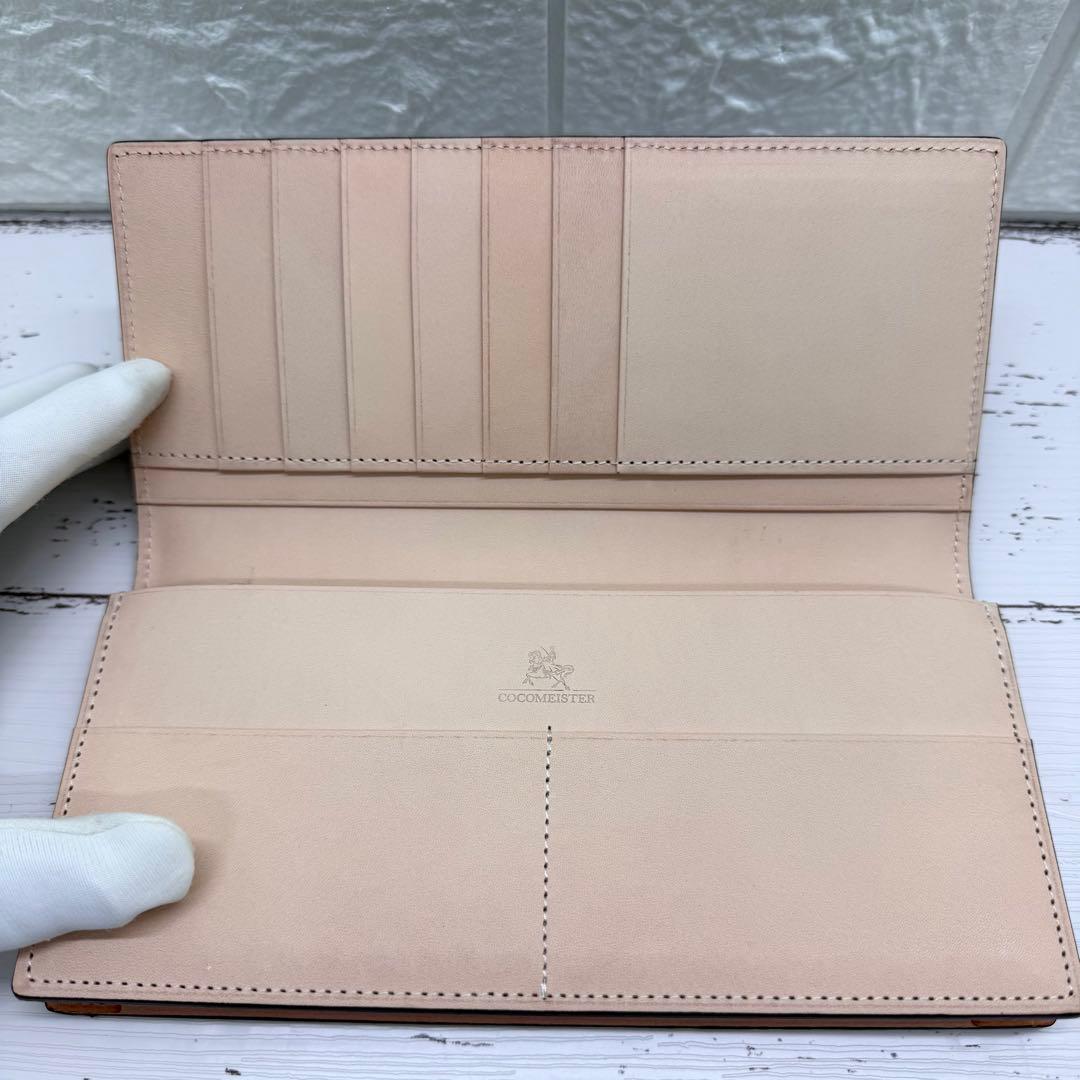 新品・未使用　ココマイスター　ブライドルインペリアルウォレット　レザー　茶色