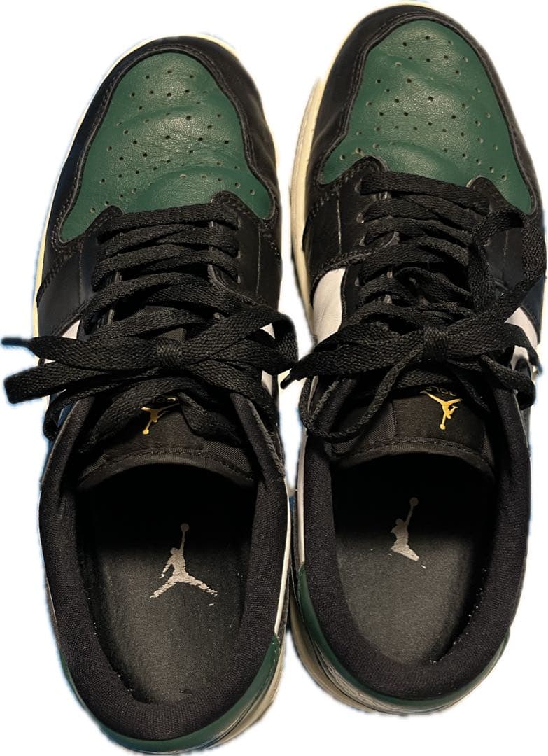 Nike Air Jordan 1 Low ゴルフ ホワイト/ブラック/グリーン