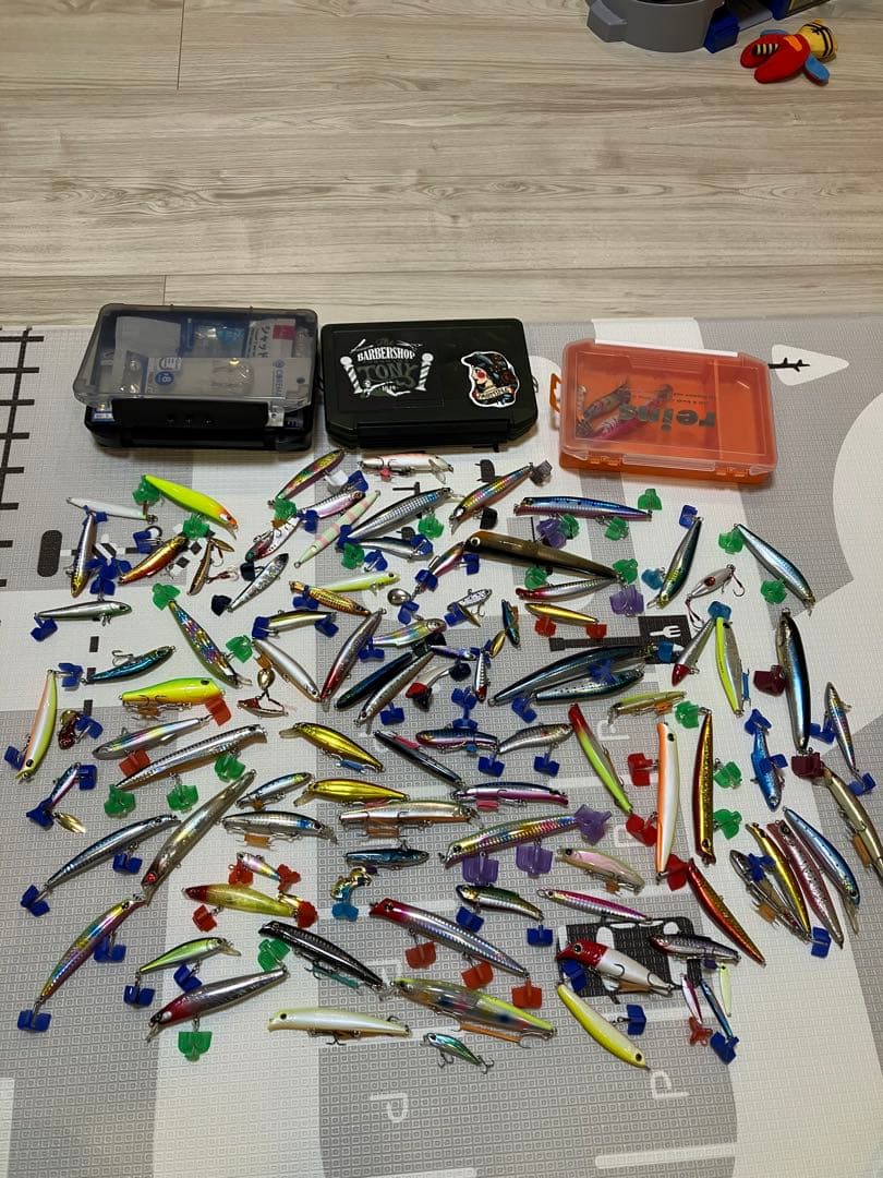 毎日値下げ設定　ルアー　ワームなど　約100点　まとめ 売り