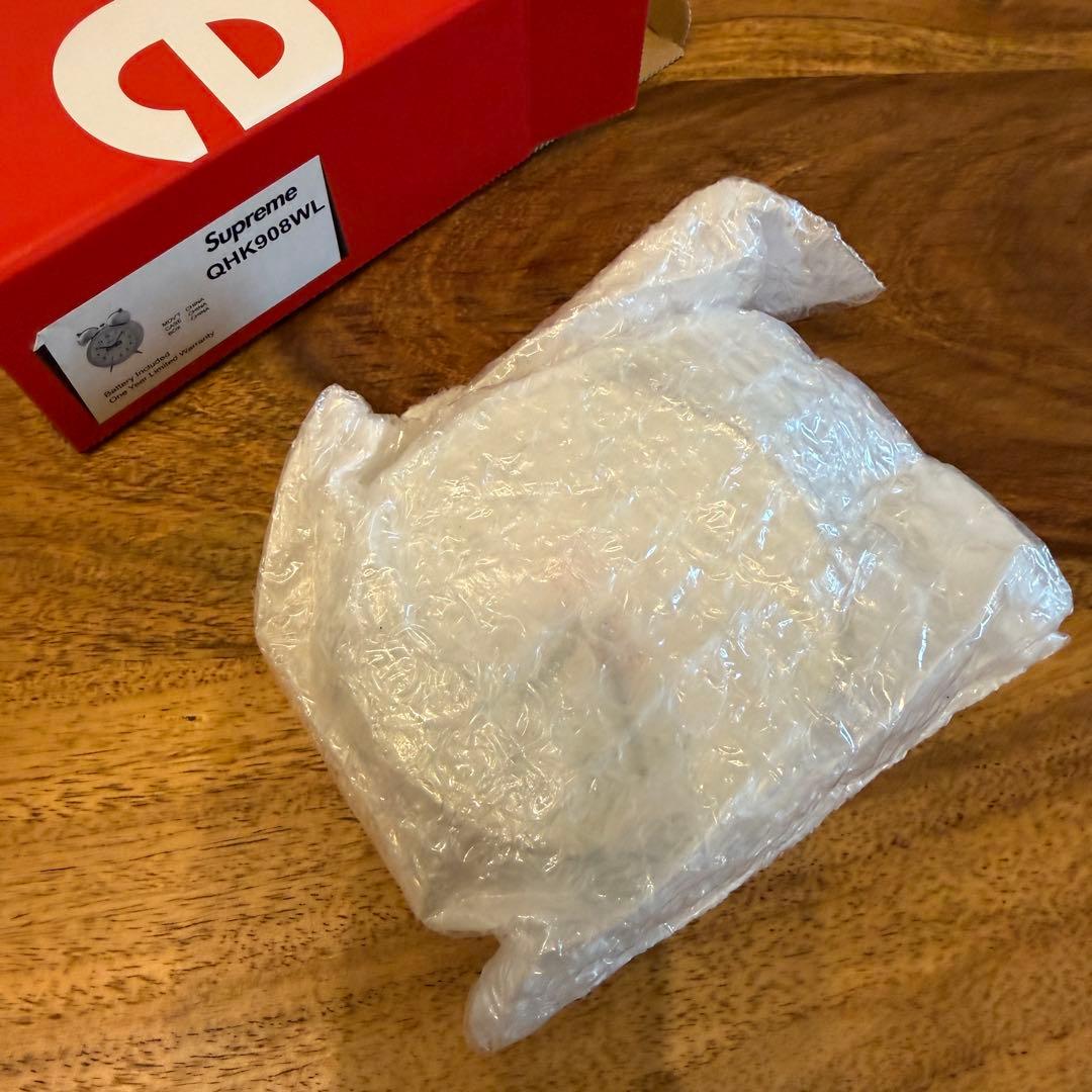 Supreme ®/ Seiko Mai Alarm Clock WHITE