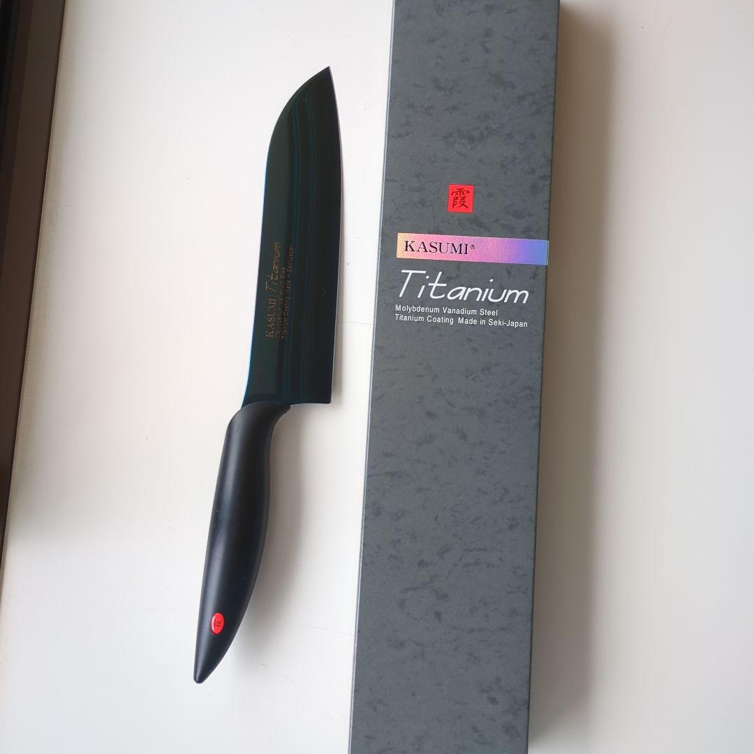 KASUMI Titanium 三徳包丁