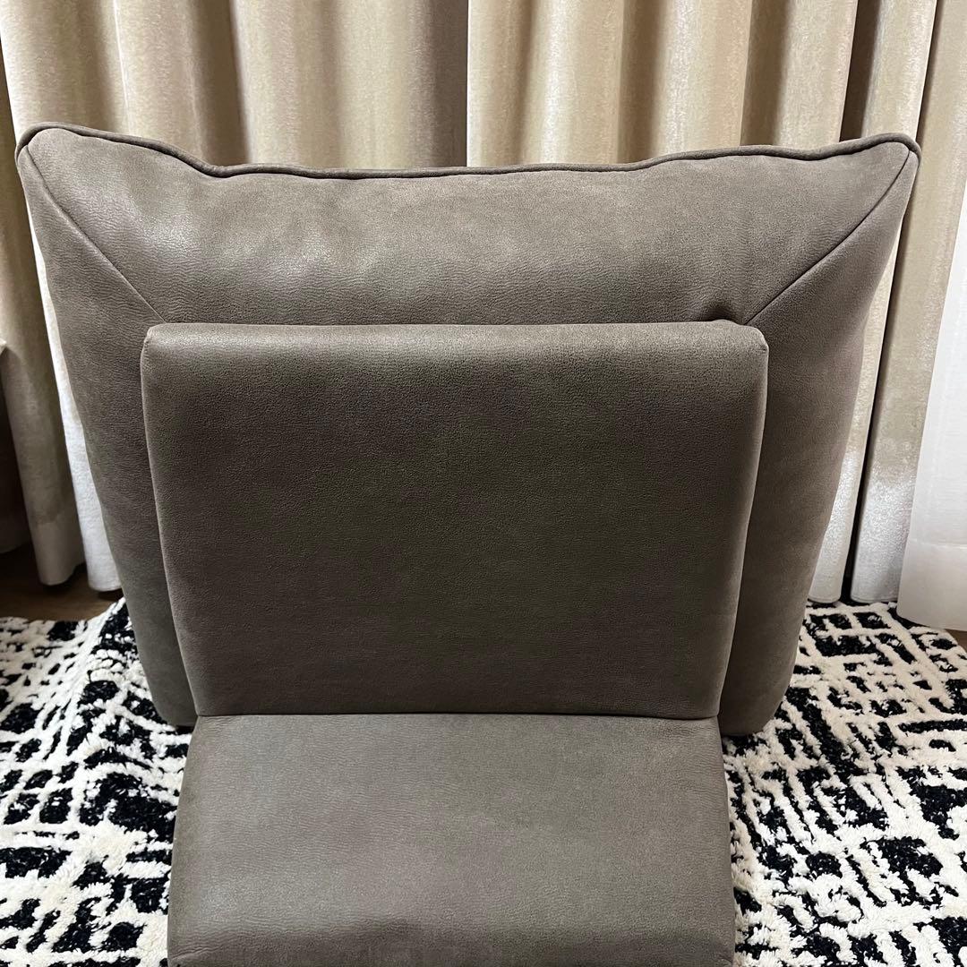 関家具　アルフレードII 背クッション　ハイタイプ グレー