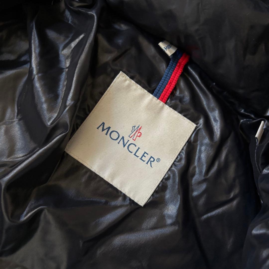 【ベルト完備】MONCLER MEINAダウンジャケットロング丈　ブラック　00