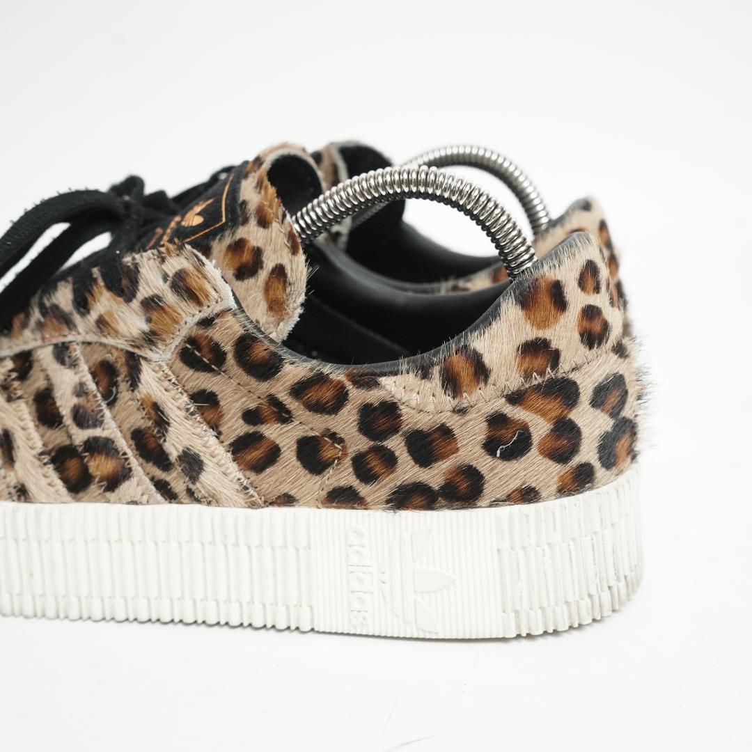 【美品】adidas SAMBAROSE W ハラコ スニーカー 24cm