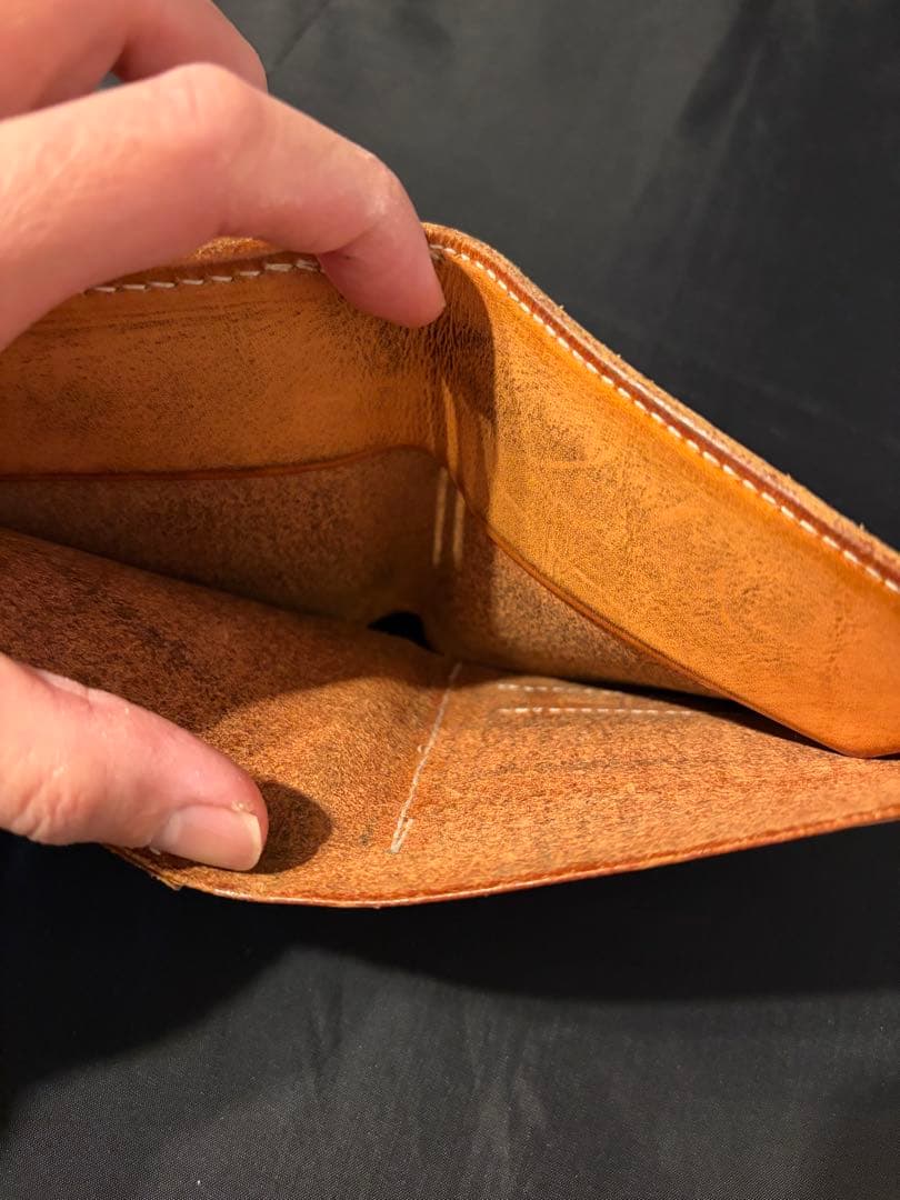 a*k様 goro’s二つ折り革財布