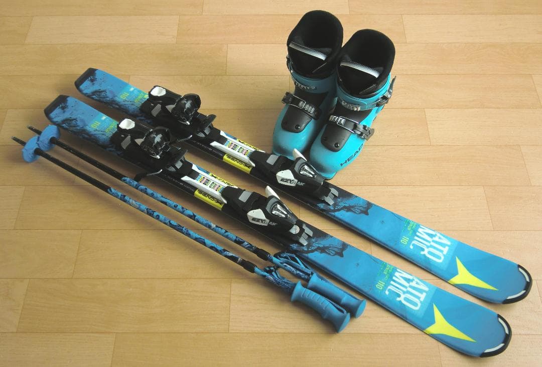 ■12月・1月限定■送料無料■アトミック■子供用スキーセット■110/21.5■