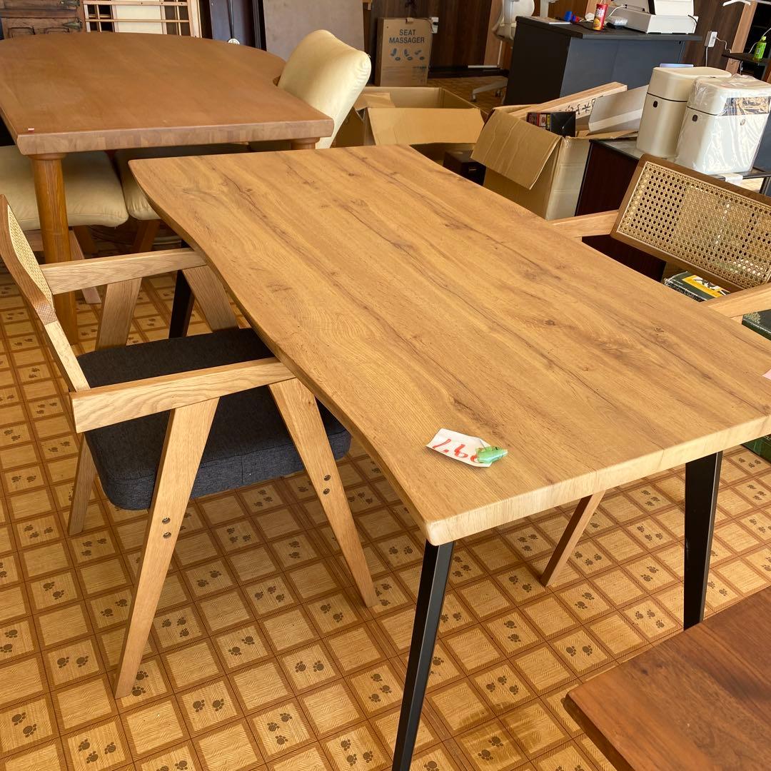 ナチュラルウッド ダイニングテーブル