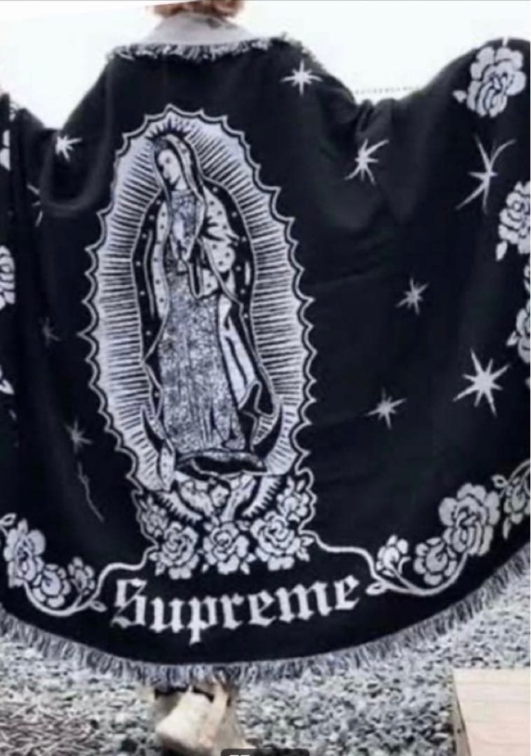 14日迄新品未開封Supreme Virgin Mary Blanket18AW