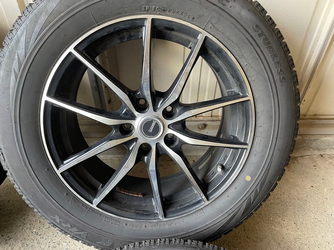 ブリヂストン BLIZZAK VRX225/60R17 アルミホイール4本セット