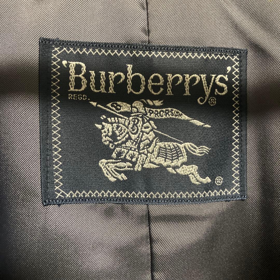 Burberrys カシミア混バルマカーンコート　ヘリンボーン
