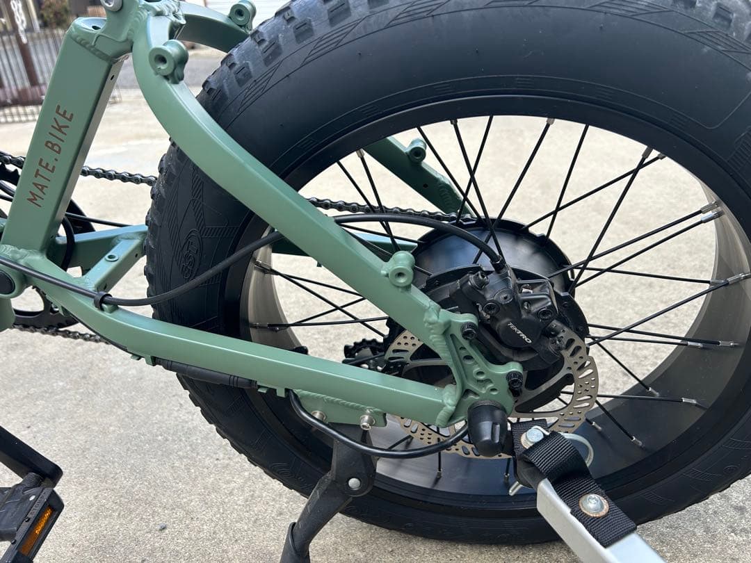 自転車本体 MATE X Dusty Army