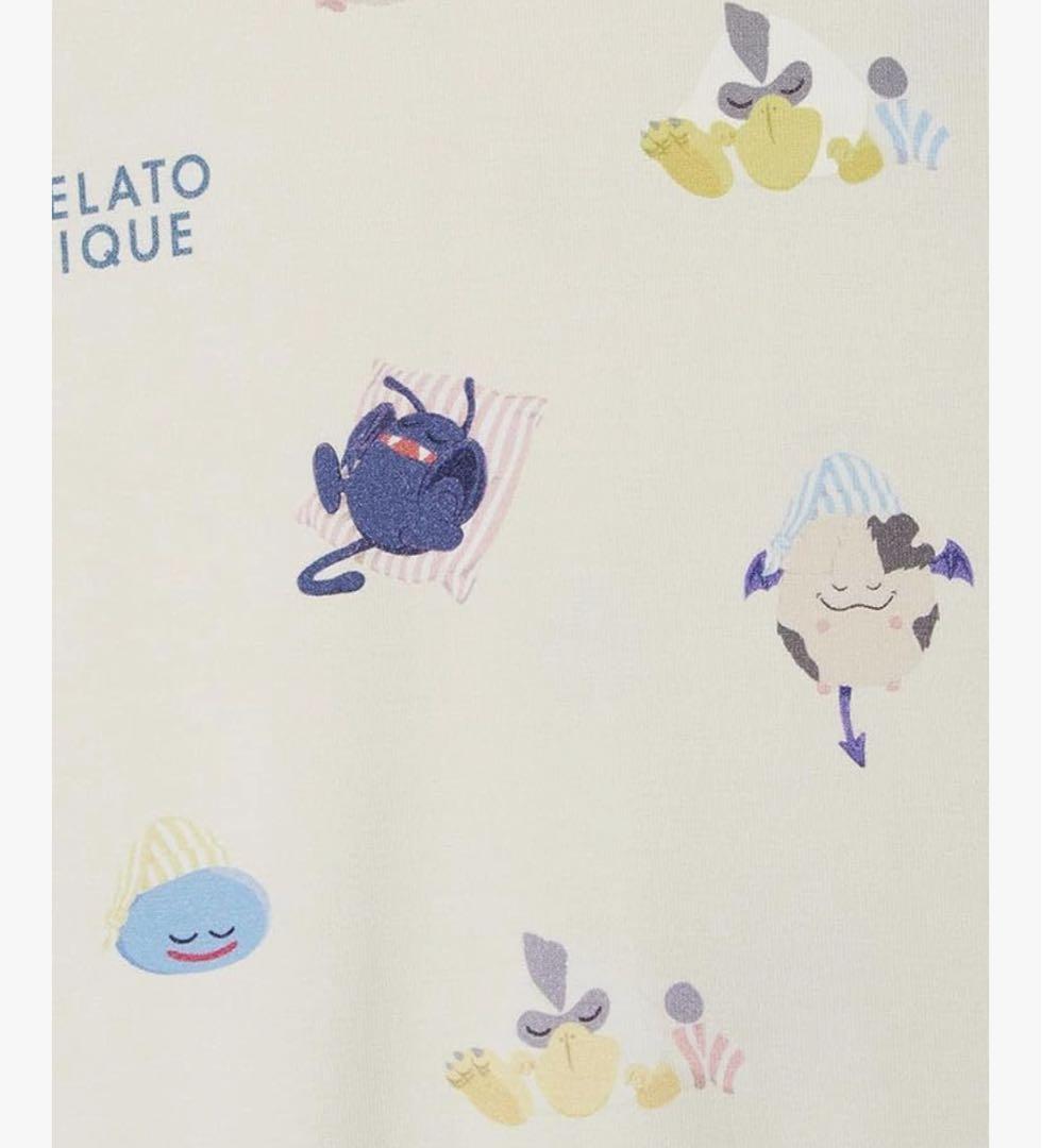 未開封★ ジェラートピケ ドラゴンクエスト アソートモンスター 総柄ロングパンツ