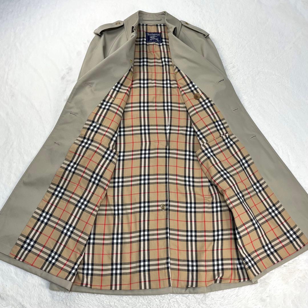 希少美品 80s 英国製 BURBERRYS トレンチコート ノバチェック 48