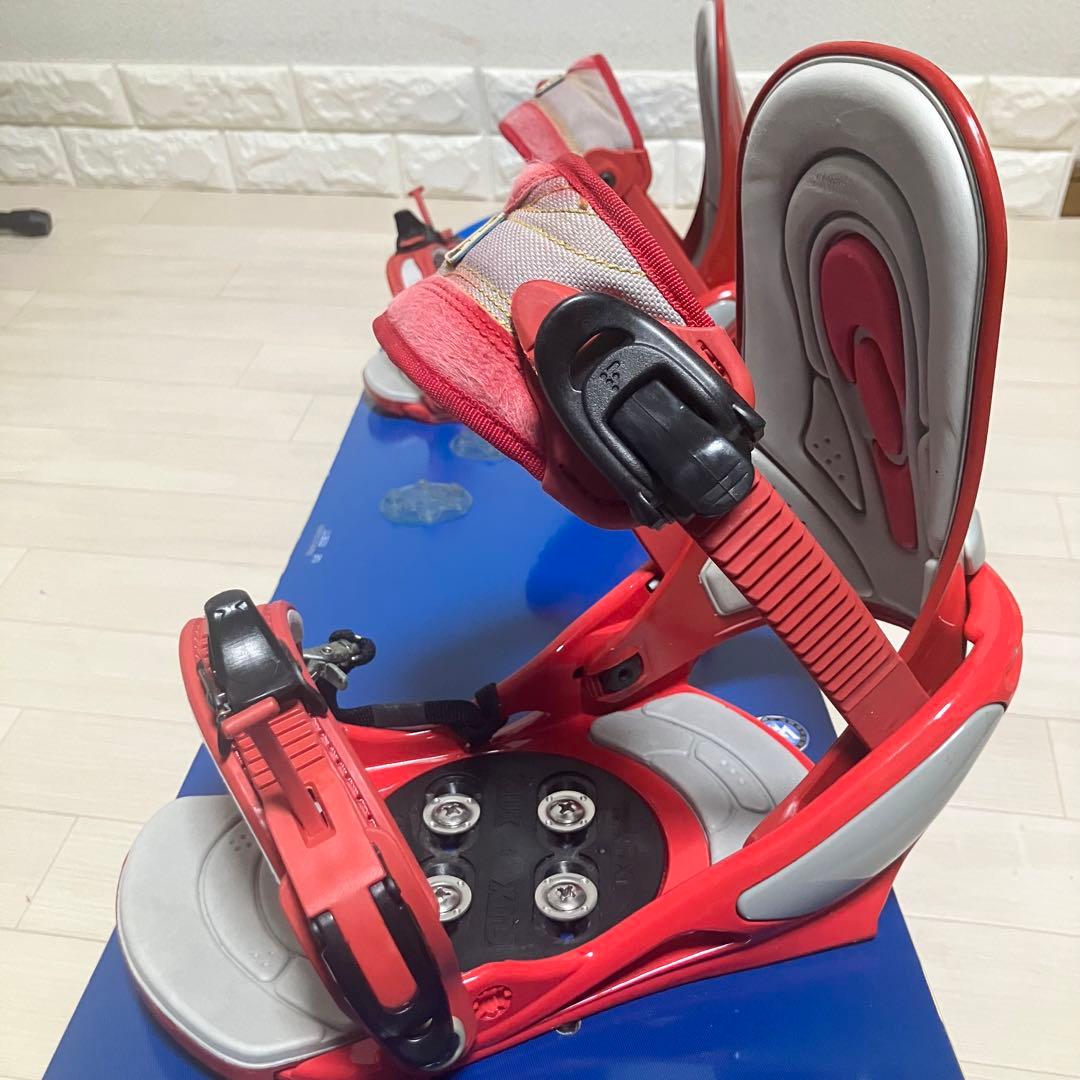 ケース付/elan エランスノーボードセット148cm FLUXバインM/L