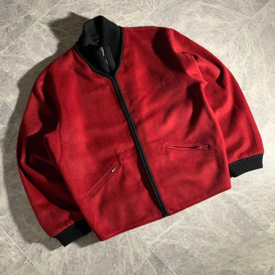 agnes.b homme Archive ニット切替短丈Wool Jacket