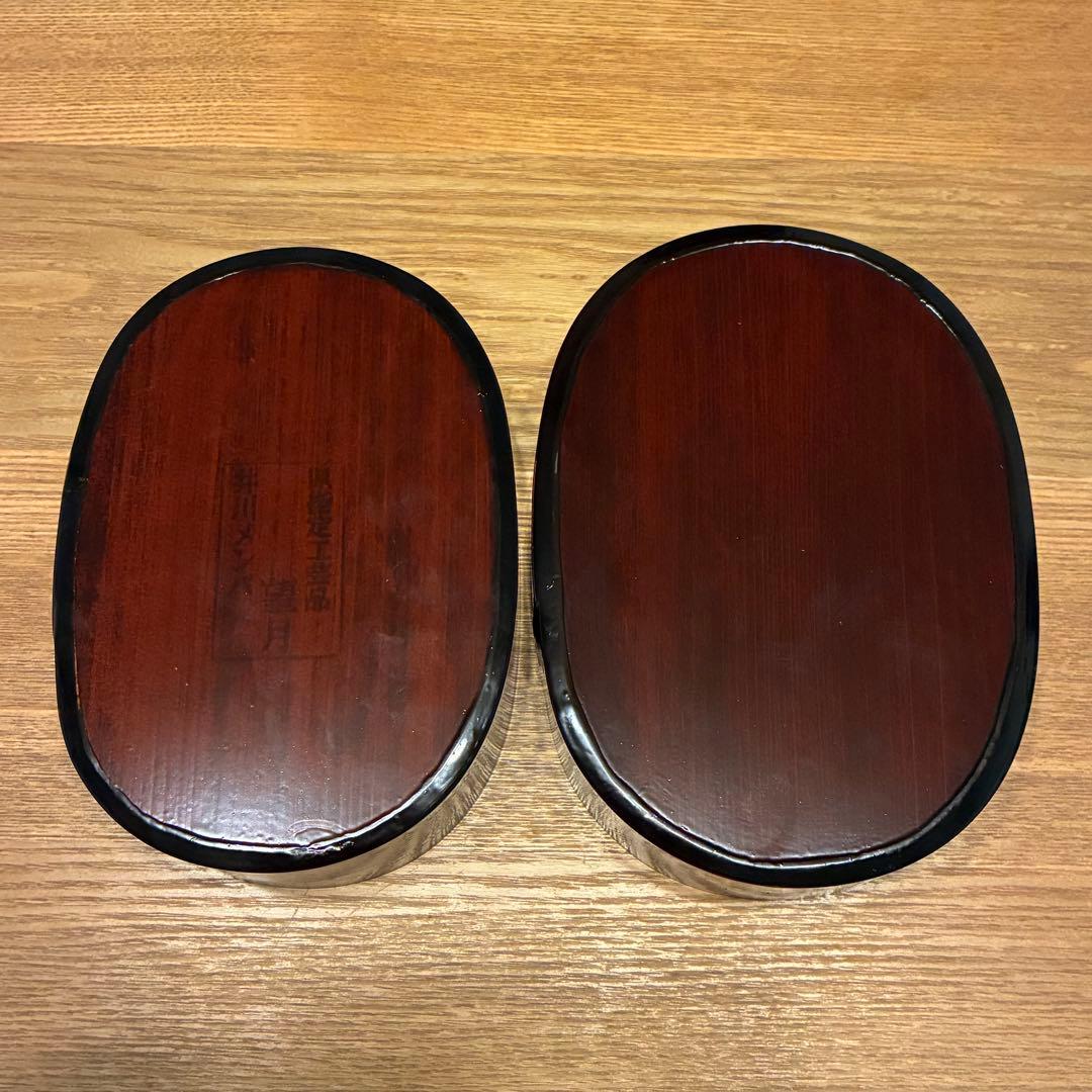 大人気⭐︎【新品】井川メンパ 望月 栄一作 静岡県指定郷土工芸品 楕円形 小判型