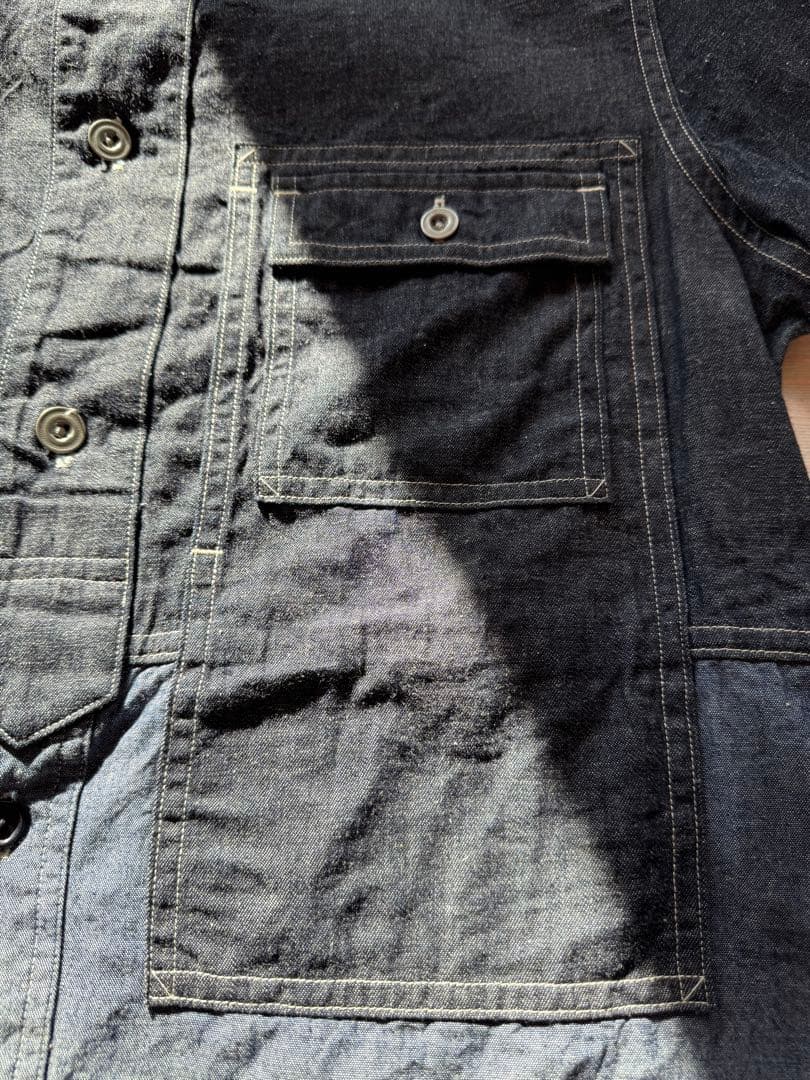 トップス Nigel Cabourn UTILITY SHIRT 48