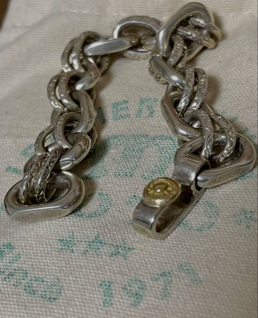 ま*ち様 BR-02 UEDA CHAIN BRACELET MOTO 非売品ス