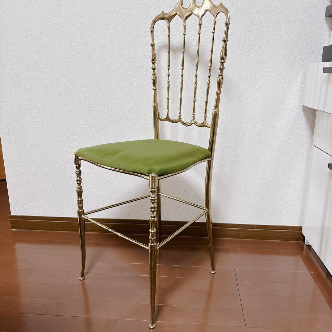 Chiavari キアヴァリ 真鍮 チェア アンティーク ヴィンテージ イタリア