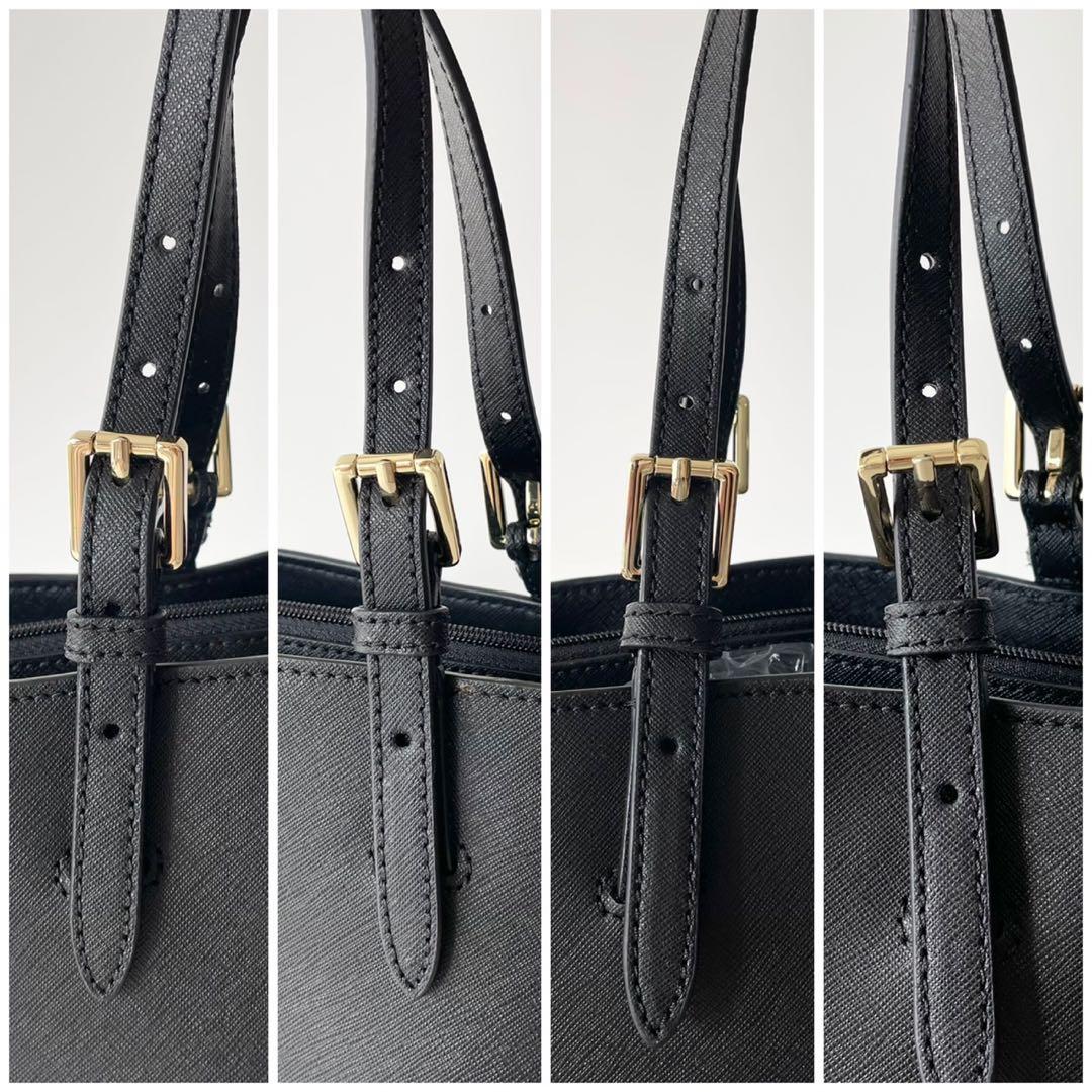 【新品】TORY BURCH トートバッグ エマーソン 黒 A4 肩掛け可能