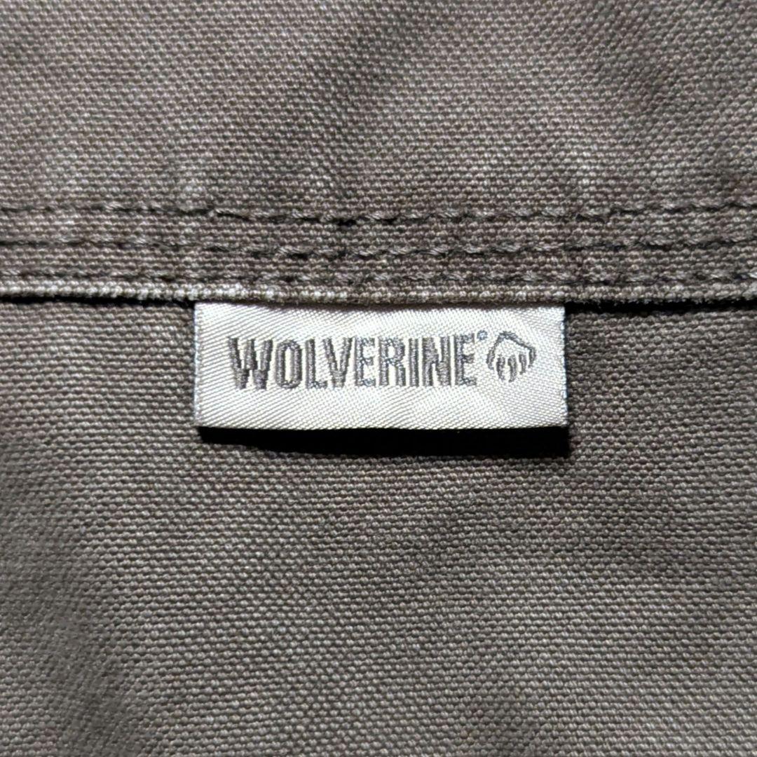 WOLVERINEダックアクティブジャケット 裏ボアフェードブラウン雰囲気系