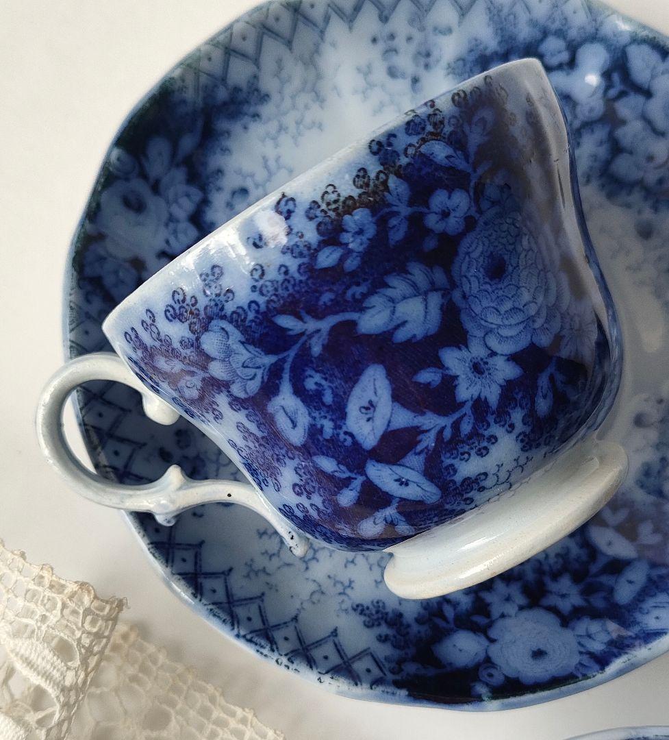 美品　JARDINIERE　c&s 　5客セット　フランスアンティーク