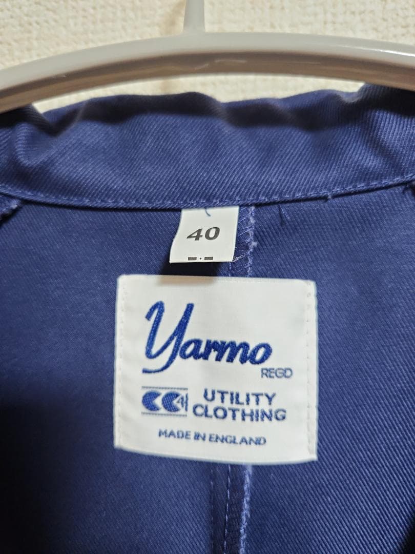 Ryo様用　Yarmo Cotton Work Coat Navy 40 M