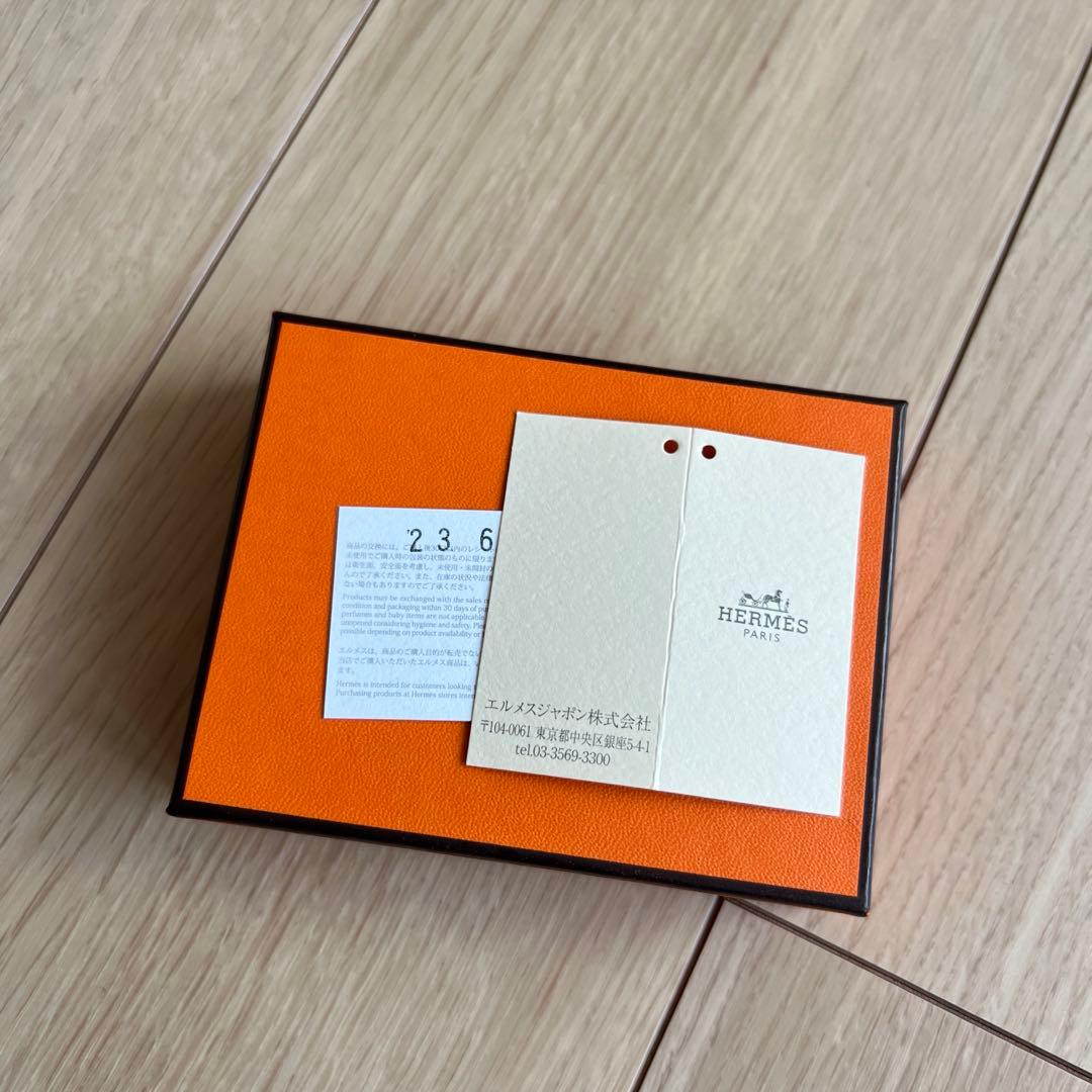 HERMES エルメス カルメン モーヴペール トリコロール B刻印