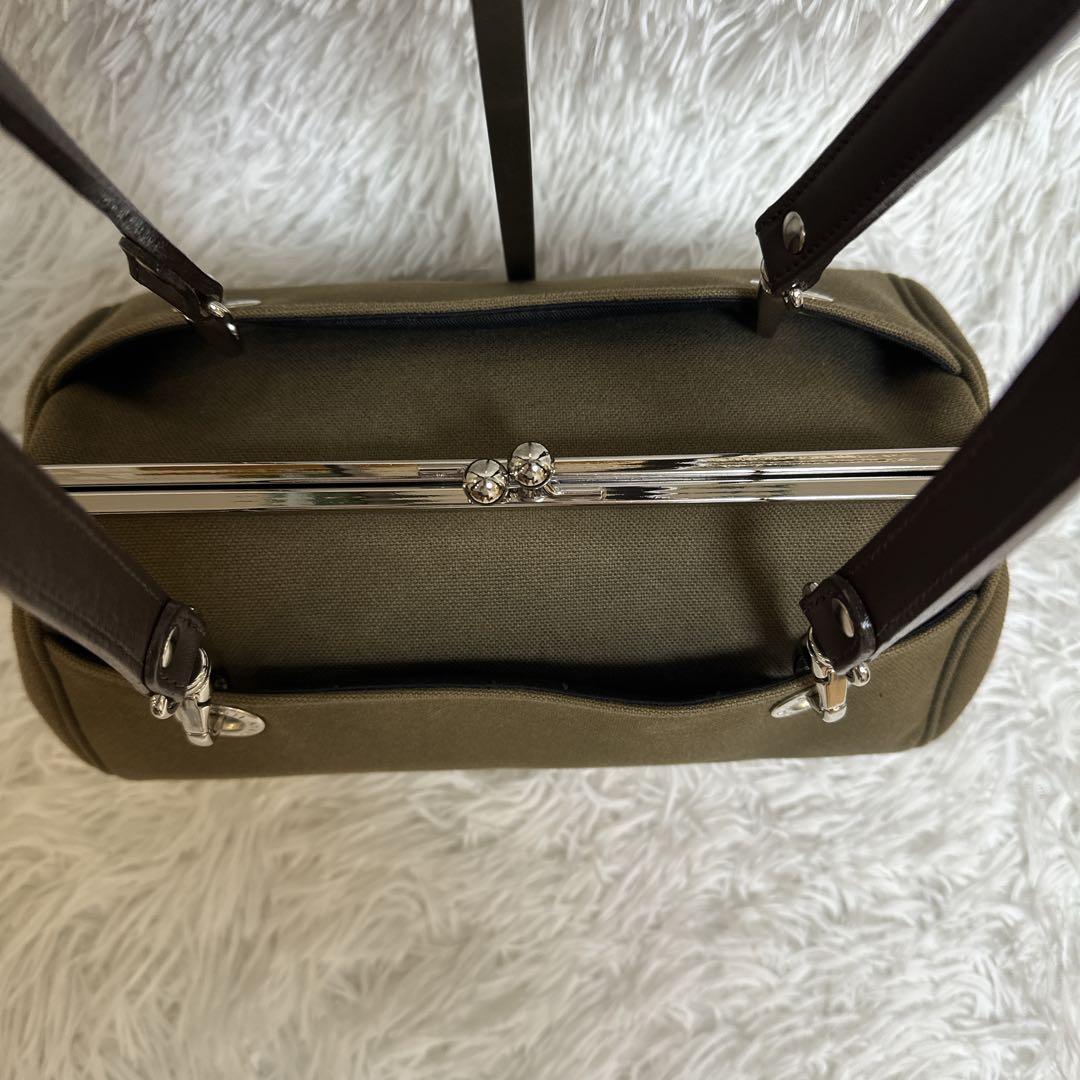 ⭐️美品　AYANOKOJI TAWARA型　がま口ボストンバック