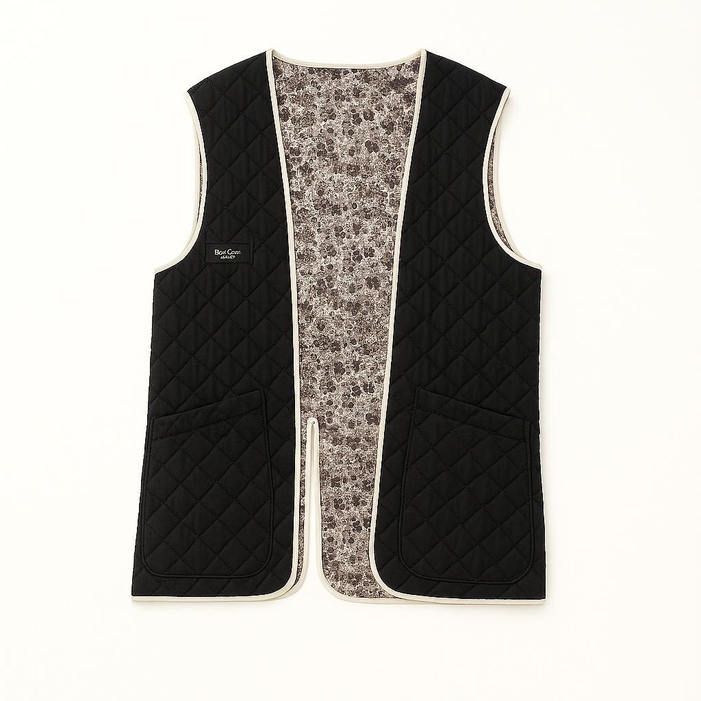 Paul Smith COLLECTION花柄裏地 ステンカラーコートブラックM