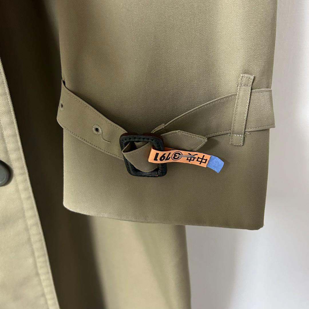 希少　Burberry 70s トレンチコート　カーキ　旧タグ　Lサイズ