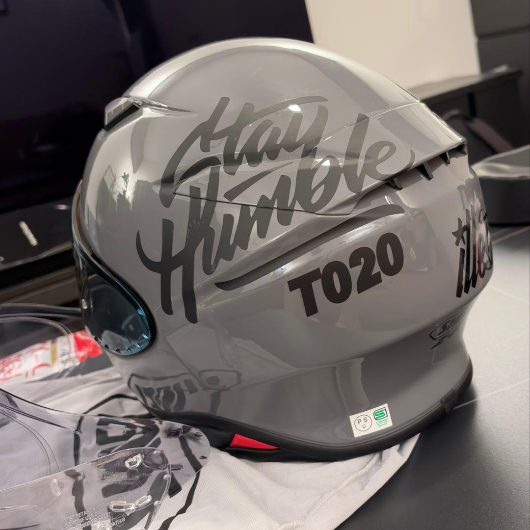 SHOEI Z8 バサルトグレー ミラーシールド XL