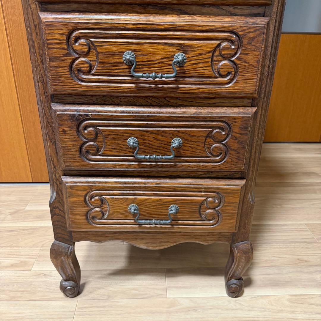 希少　三越家具　ブルージュ(Brugge) 猫足チェスト　ルーマニア　高級　棚