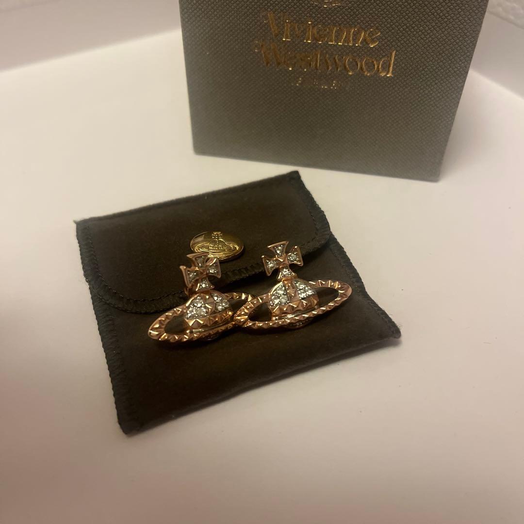 ヴィヴィアンウエストウッド Mayfair Bas Relief ピアス付属品付