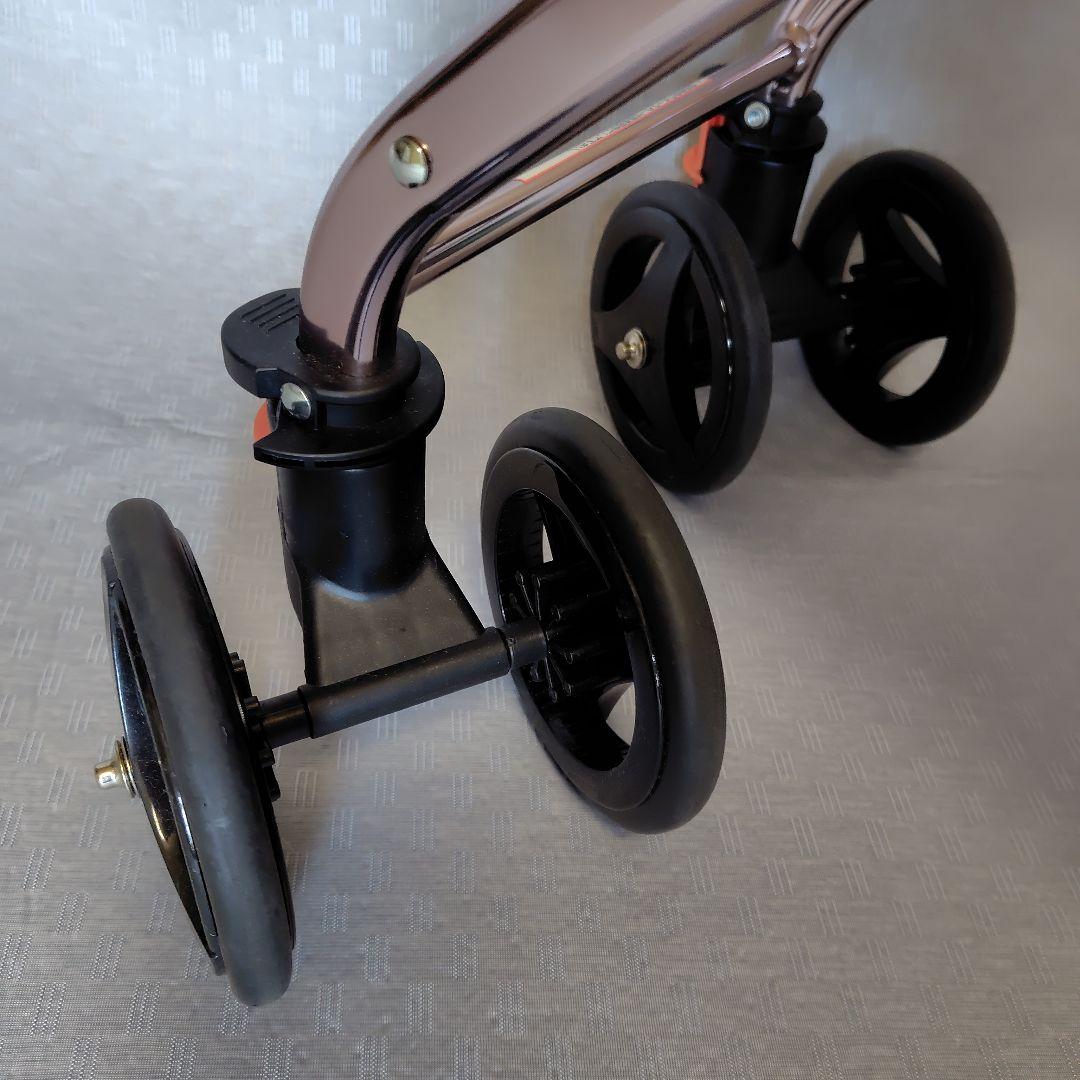 幸和製作所 テイコブナノン 手押車 DXCPS02 ワインレッド