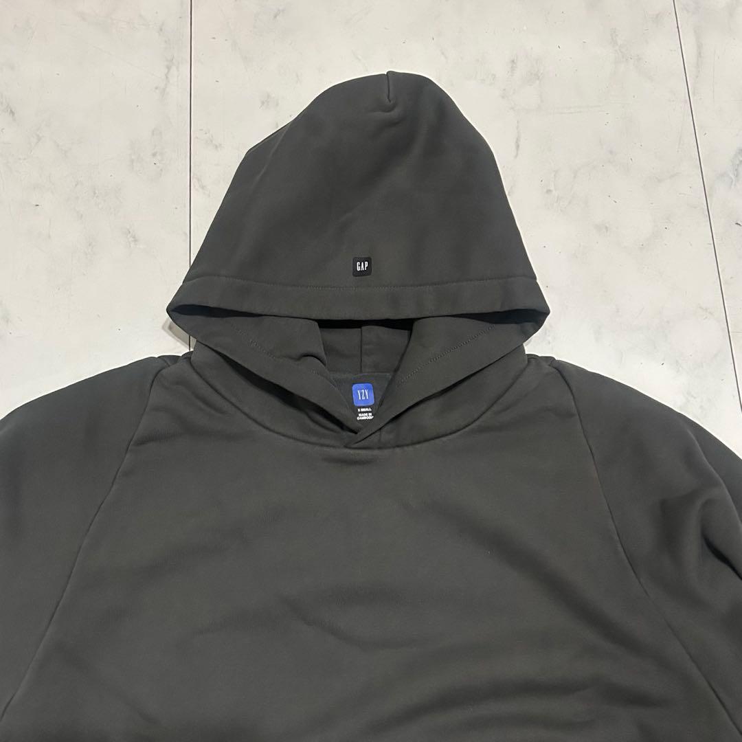 新品Yeezy Gap Balenciaga LOGO HOODIE black