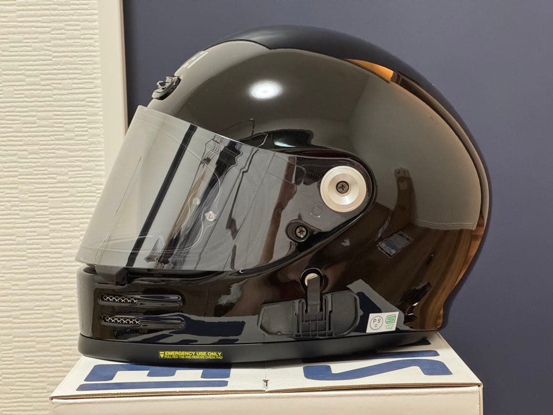 ショウエイ グラムスター ブラック S