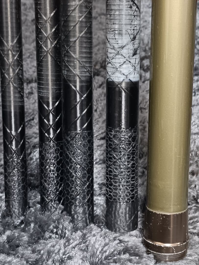 シマノ、リョービ、ダイワ鮎竿