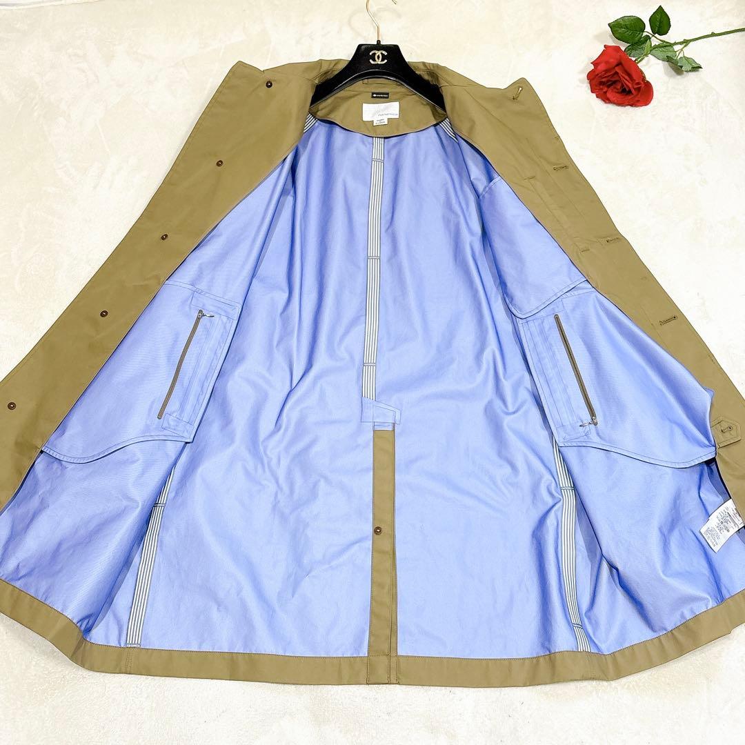 ほぼ未使用✨　nanamica gore-tex ステンカラーコート　ベージュ