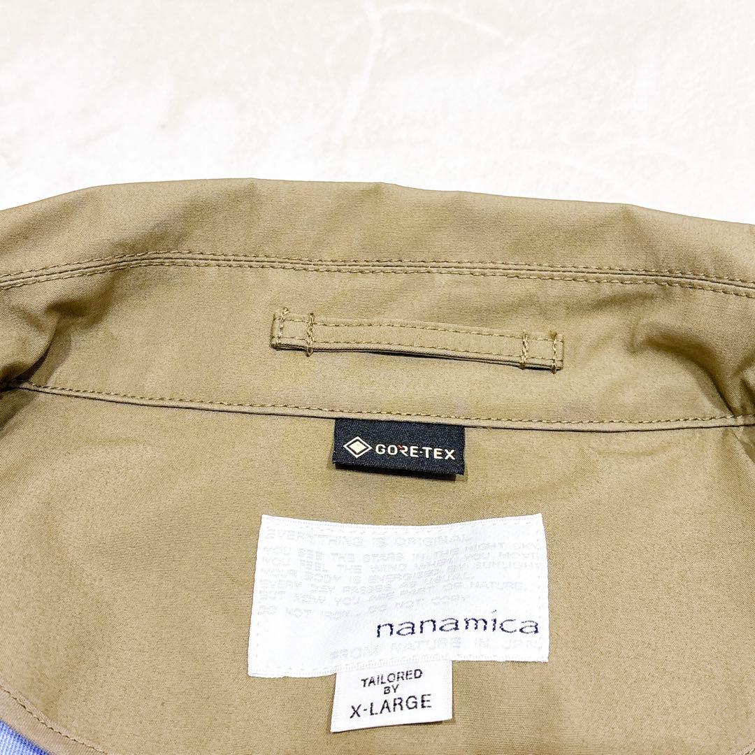 ほぼ未使用✨　nanamica gore-tex ステンカラーコート　ベージュ
