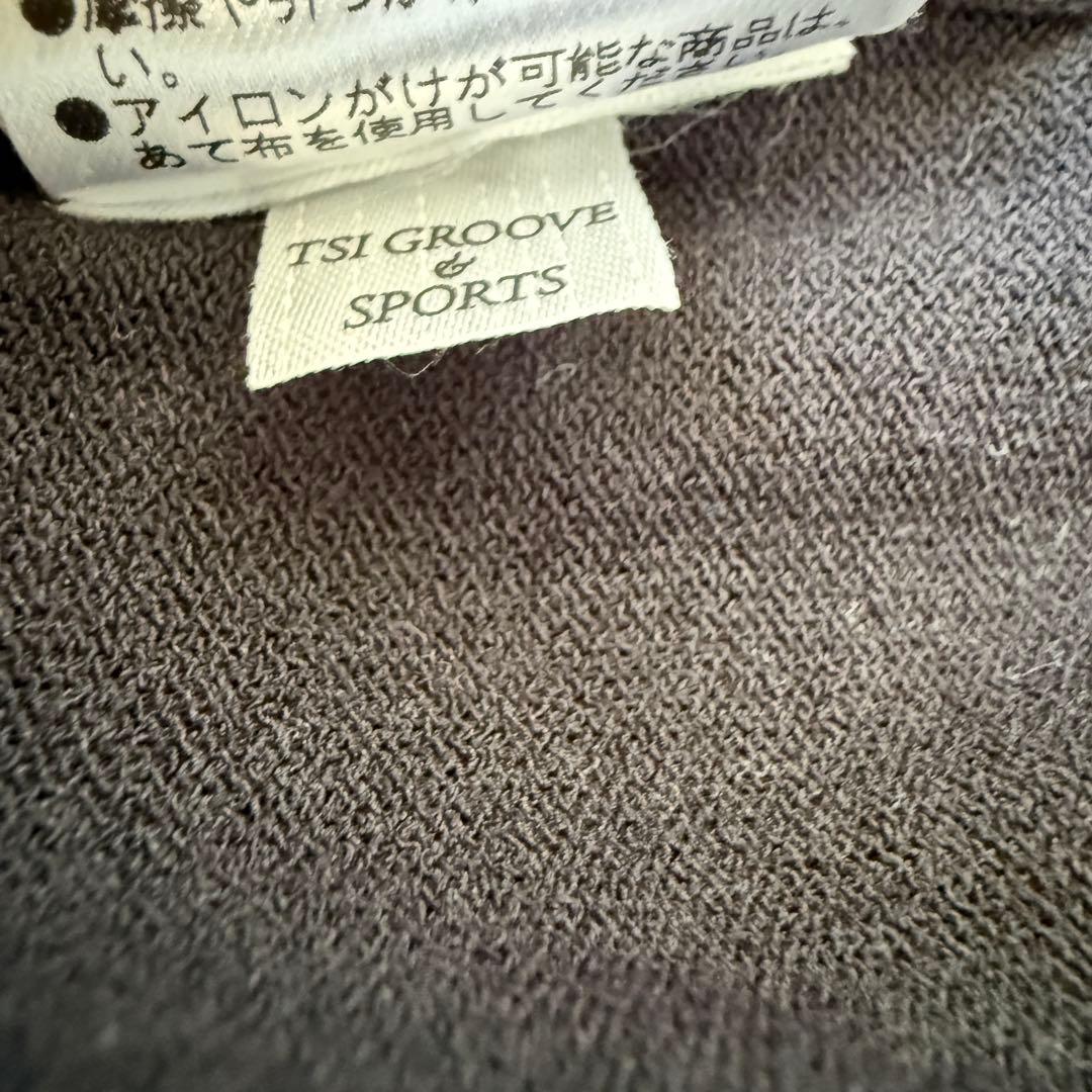 パーリーゲイツ　ニット　黒　白　赤　M〜L相当　ブラック　コットン素材　4