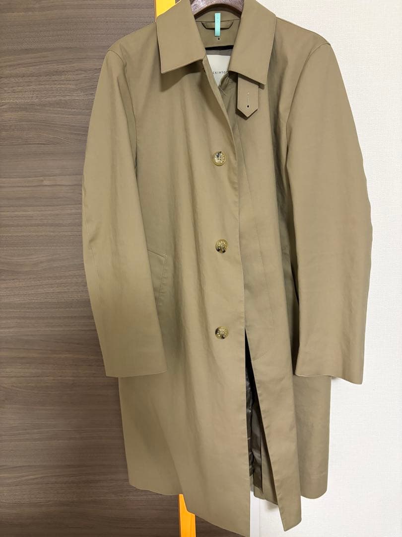 マッキントッシュ DUNKELD レインテック ベージュ 36