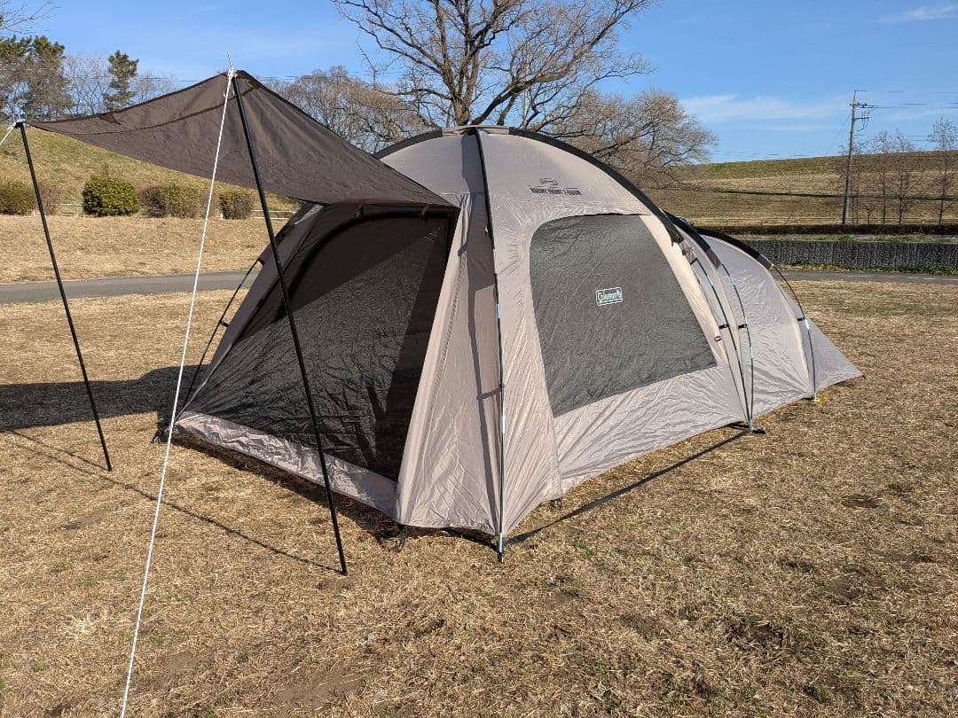 コールマン　ルーミーフロント2ルームテント　グレージュ