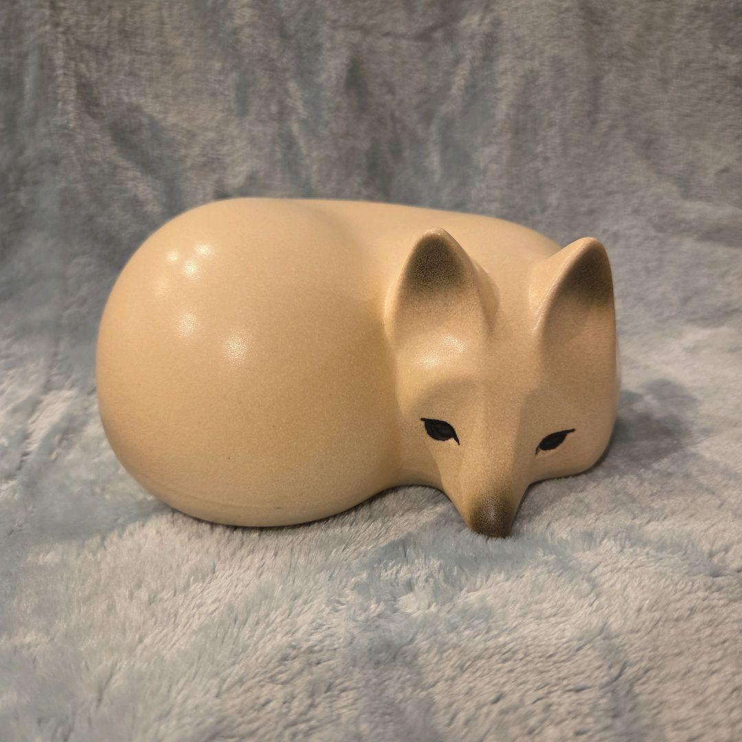 リサ・ラーソン スカンセン 雪の中のフォックス ミディアム