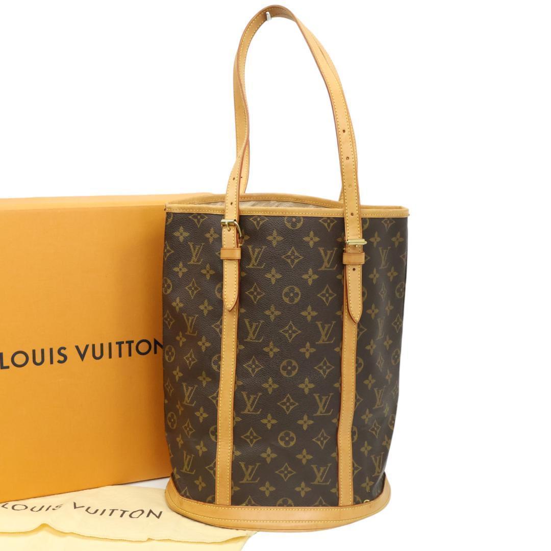 美品 ルイヴィトン バケットGM トートバッグ モノグラム M42236 バケツ