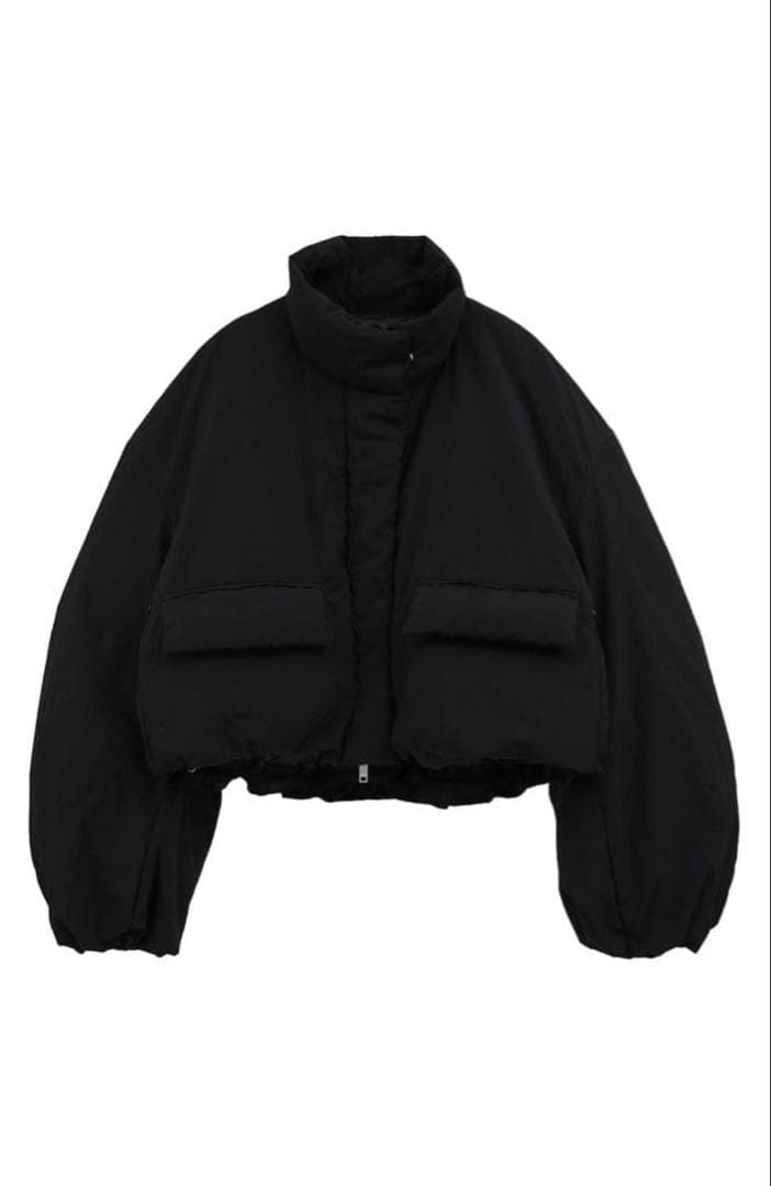 CLANE BALLOON SHORT DOWN JACKET ブラック