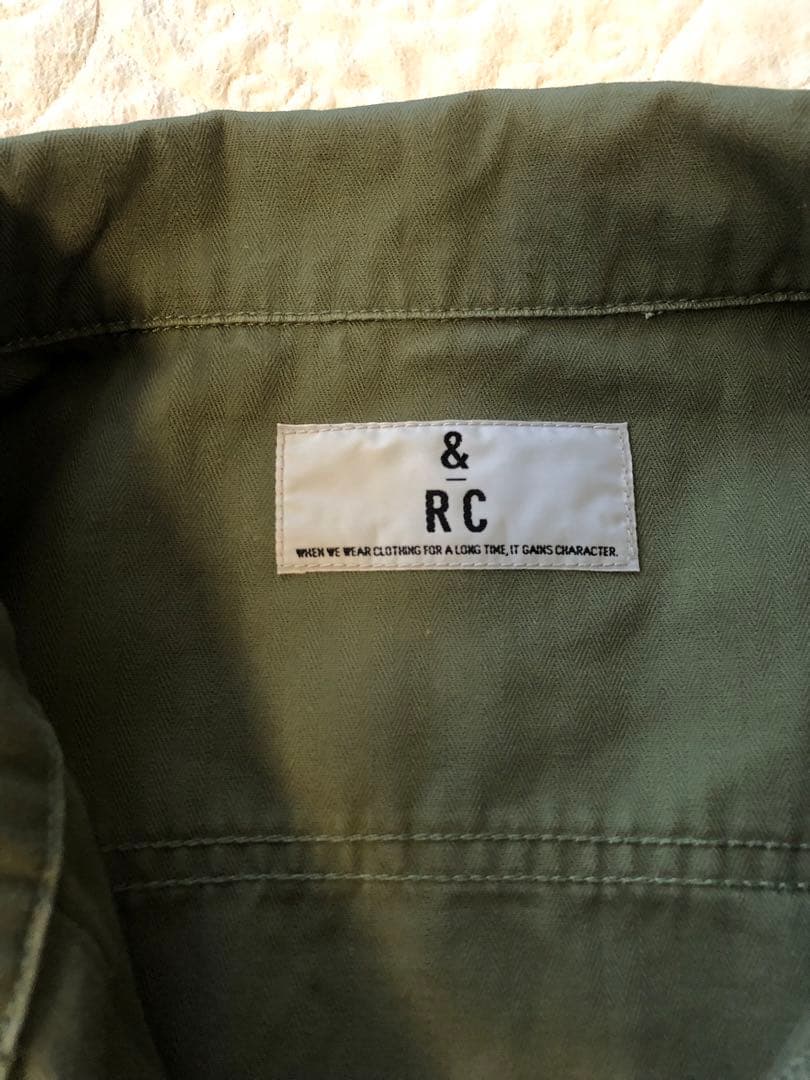 Curensology 〈＆RC〉ファティーグジャケット　　ヴィンテージライク