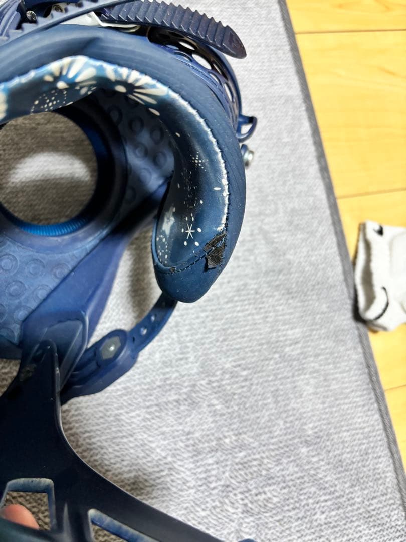 UNION スノーボードビンディング ネイビー